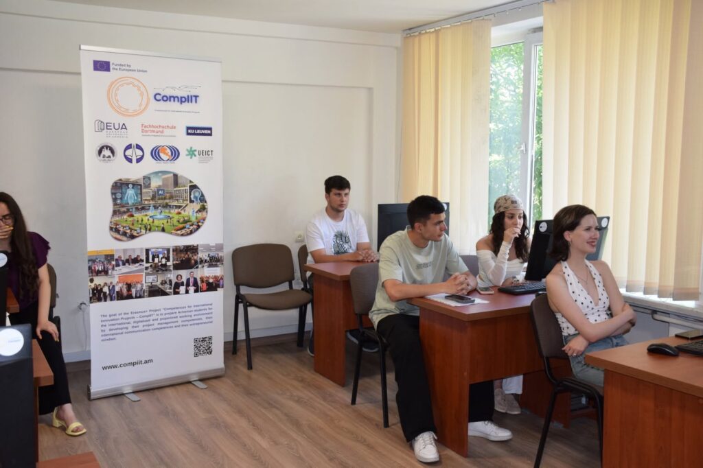 Successful Completion of the CompIIT Erasmus+ Project Pilot Teaching at the European University of Armenia